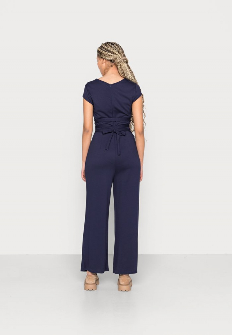 Anna Field Promo Jumpsuit Dames Donkerblauw | NL-3794210-KP