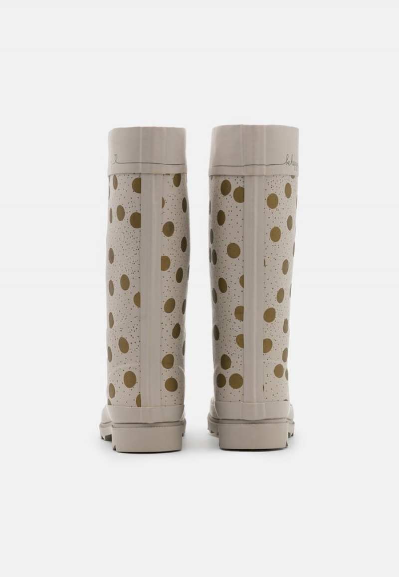 Anna Field Promo Wellies Laarzen Dames Beige | NL-0542396-BV