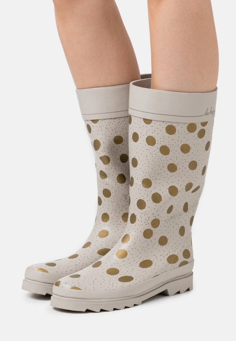 Anna Field Promo Wellies Laarzen Dames Beige | NL-0542396-BV