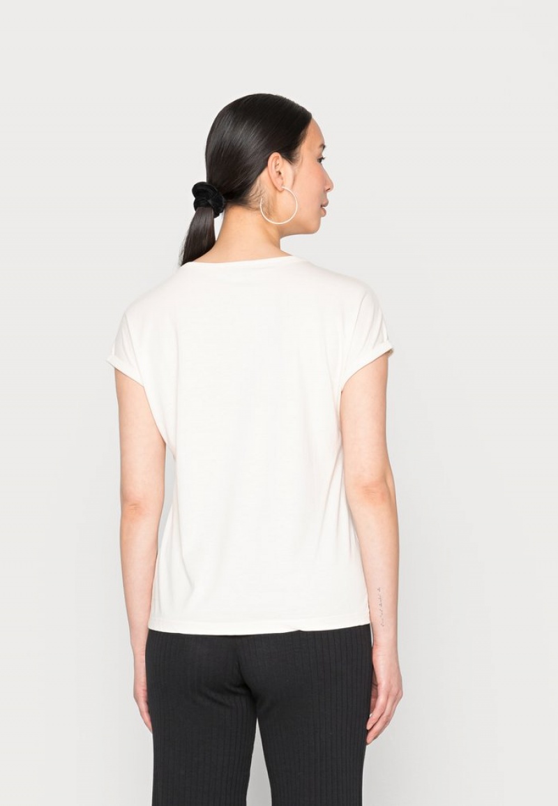 Anna Field Top 10 Basic T-Shirt Dames Bruin | NL-5716439-UV