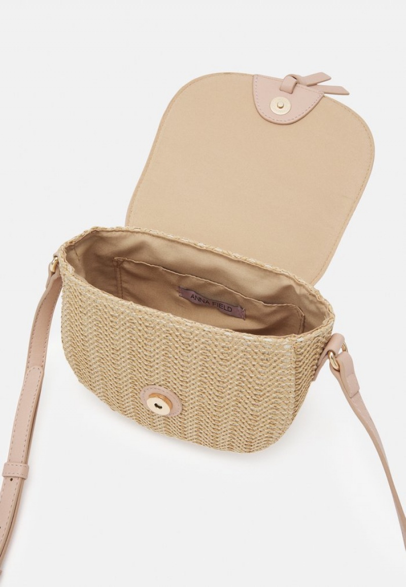 Anna Field Top 10 Crossbodytassen Dames Beige | NL-6105287-TG