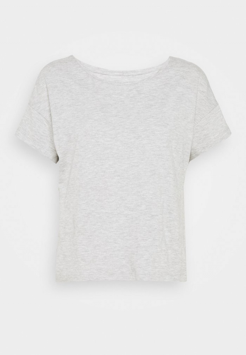 Anna Field Wholesale Basic T-Shirt Dames Grijs | NL-5924801-OS