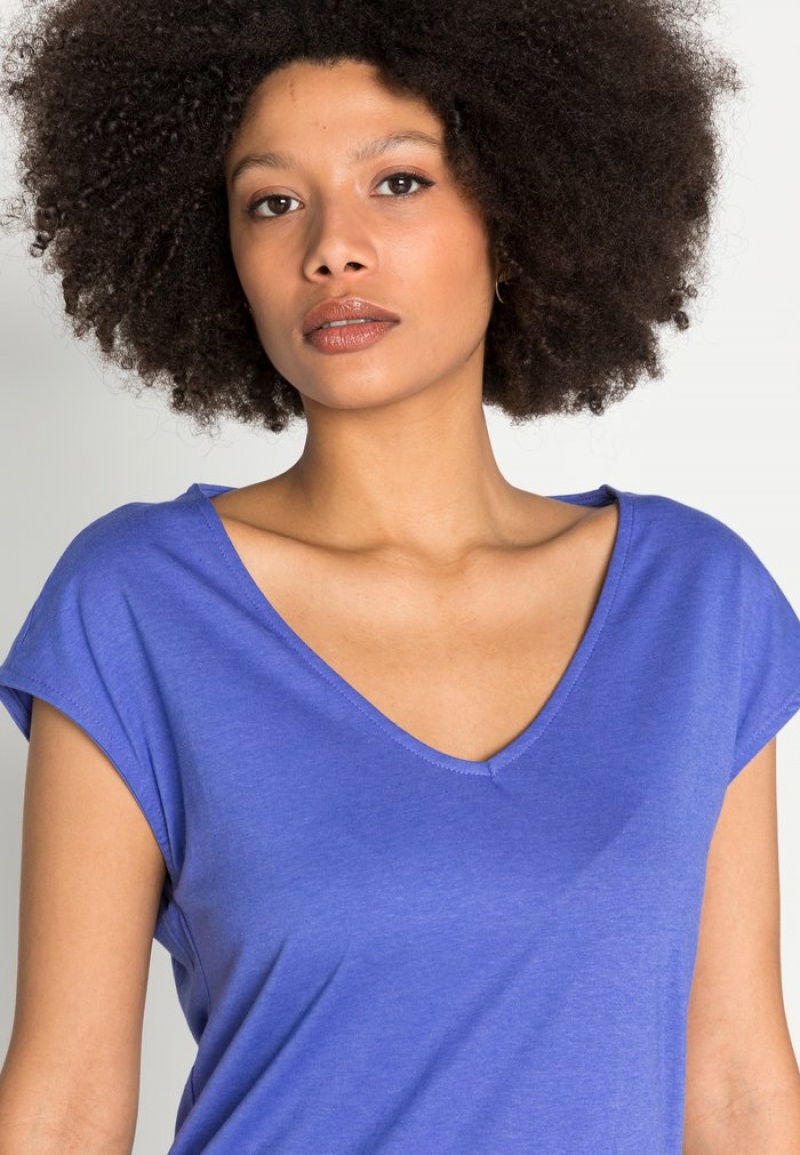 Anna Field Wholesale Basic T-Shirt Dames Koningsblauw Blauw | NL-0318526-WM