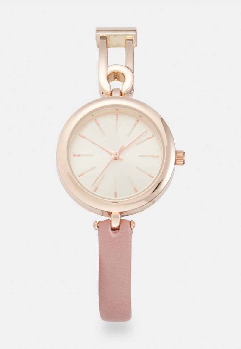 Anna Field Wholesale Horloge Dames Roze | NL-7284319-YI