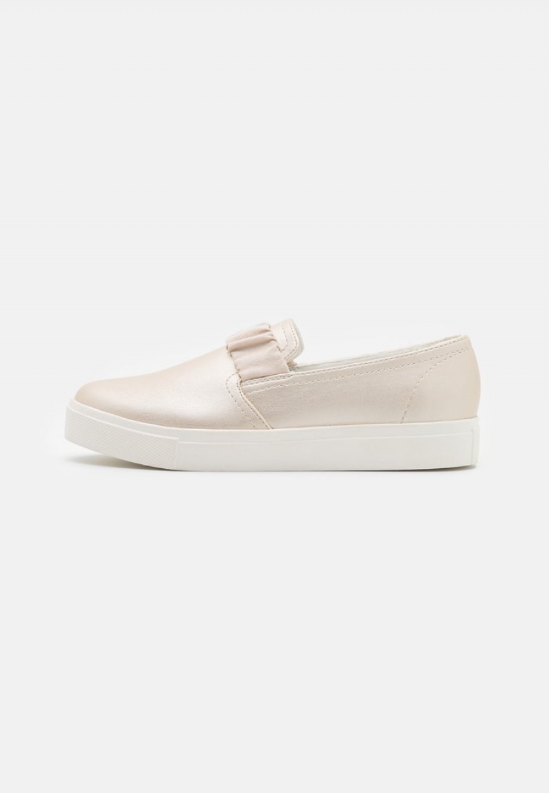 Anna Field Wholesale Slip-Ons Laag Schoenen Dames Goud | NL-7492315-EF